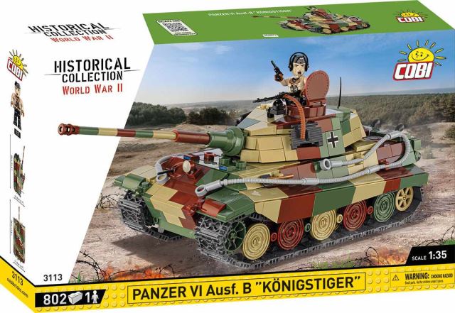 Cobi 3113 Nemecký tank Panzer VI Ausf. B Königstiger