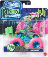 Mattel Hot Wheels® Monster Trucks NEON SMASHERS Hotweilert, JMV63