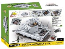 Cobi 2572 Nemecký tank Panzerkampfwagen E-100 (8)