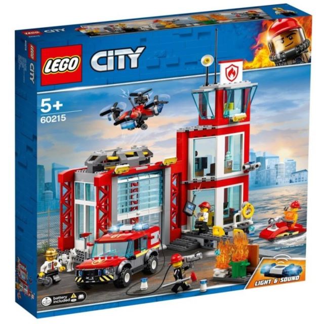 LEGO CITY 60215 Hasičská stanice
