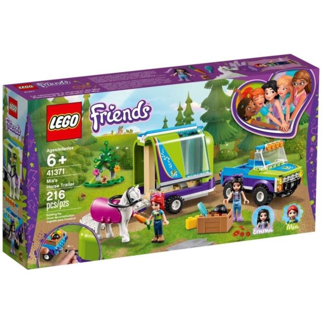 LEGO® Friends 41371 Mia a přívěs pro koně