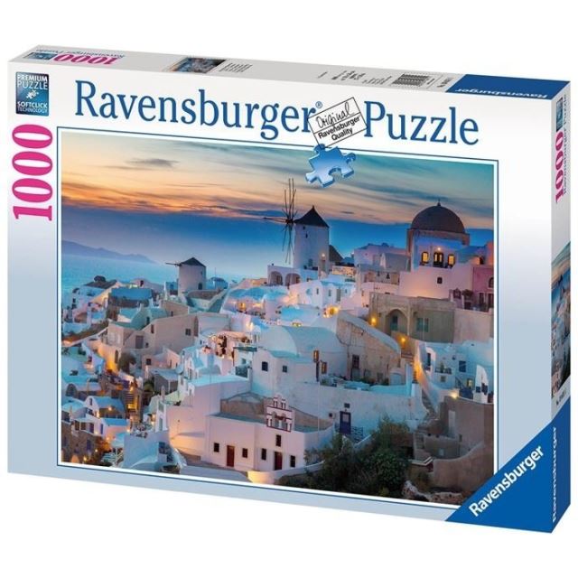 Ravensburger 19611 Puzzle Santorini 1000 dílků