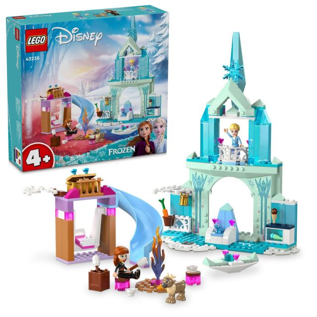 LEGO® Disney 43238 Elsa a hrad z Ledového království
