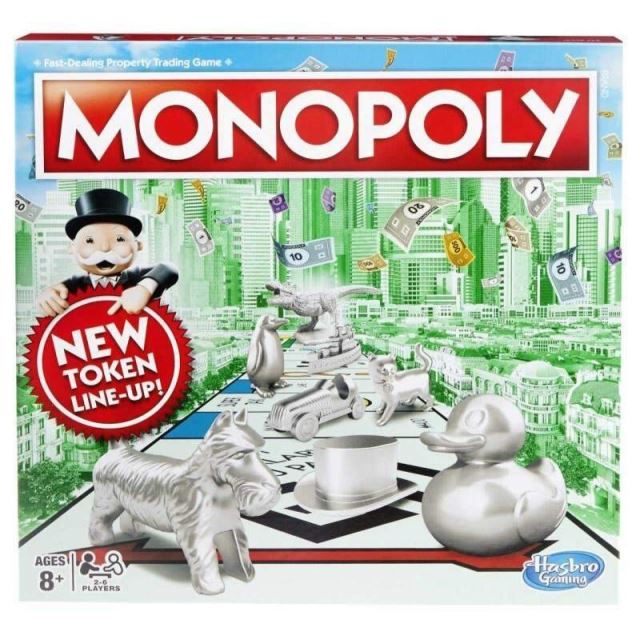 Monopoly Standard Nové figurky CZ , Hasbro C1009