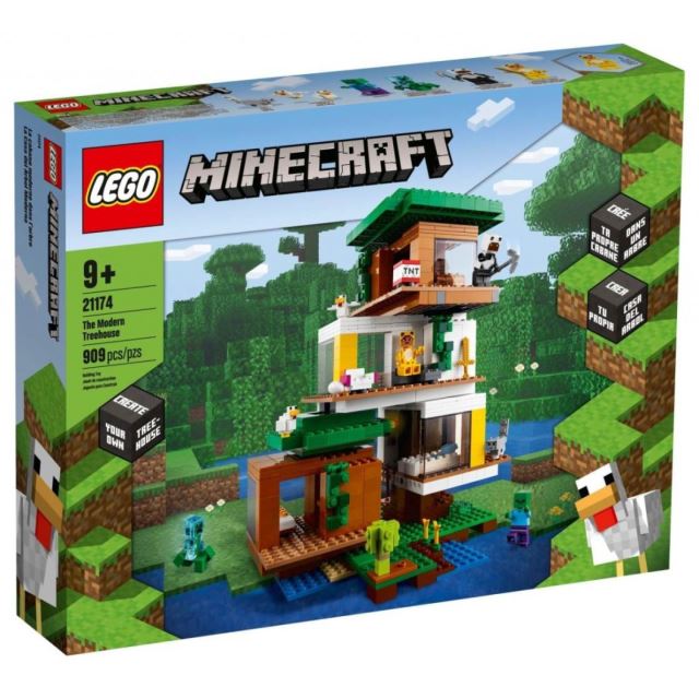 LEGO Minecraft 21174 Moderní dům na stromě