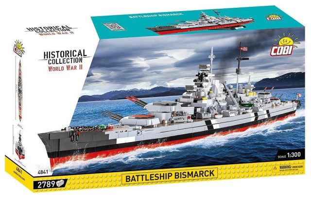 Cobi 4841 Německá bitevní loď Bismarck
