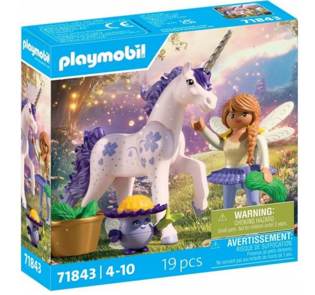 Playmobil 71843 Sběratelský jednorožec Šťastná levandule s vílou