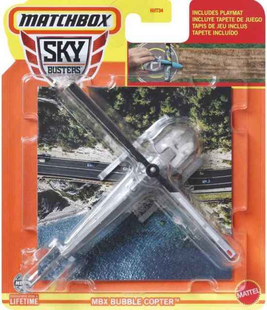 Mattel Matchbox® Skybusters MBX BUBBLE COPTER™, HVM56