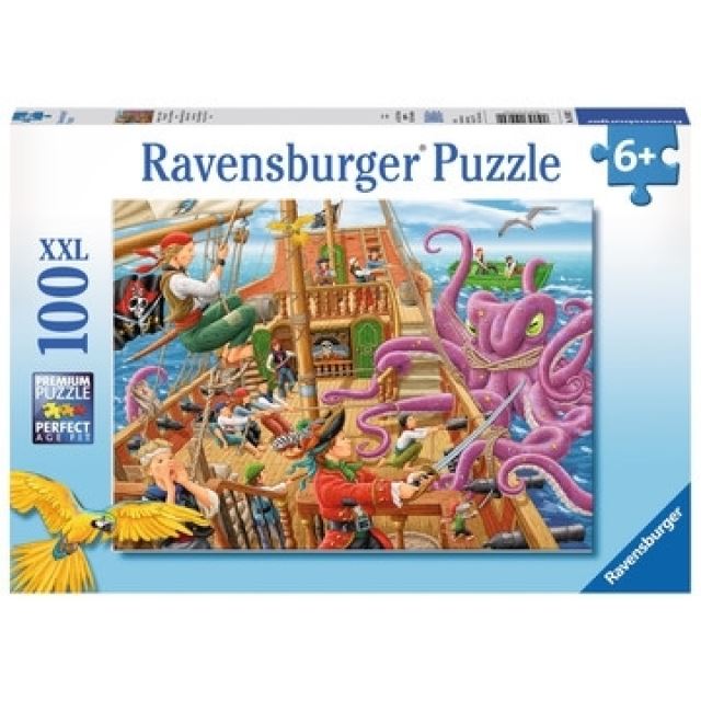 Ravensburger 10939 Puzzle Pirátske dobrodružstvo XXL 100 dielikov