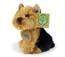Eco-friendly plyšový pes sediaci yorkšírsky teriér 11 cm