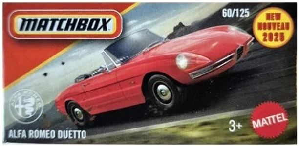 Mattel Matchbox™ Angličák v krabičce ALFA ROMEO DUETTO