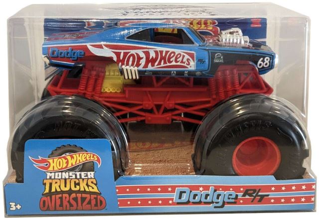 Mattel Hot Wheels® Monster Trucks Oversized DODGE R/T 1:24, HKM56