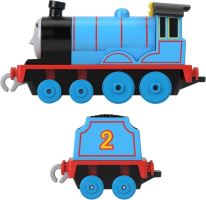 Tomáš a priatelia Ťahacia kovová mašinka s vagónom EDWARD, Mattel HTN29 (3)