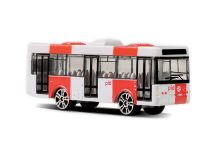 Kovový autobus PID Praha červený 8 cm
