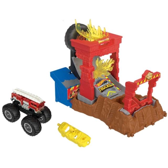 Hot Wheels® Monster Trucks Aréna: Závodní výzva 5-ALARM, Mattel HNB90