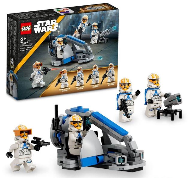 LEGO® Star Wars™ 75359 Bojový balíček klonového vojaka Ahsoku z 332. légie