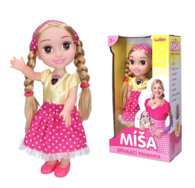 Spievajúci bábika Míša Růžičková 33 cm