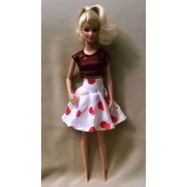 Barbie Bílá sukně