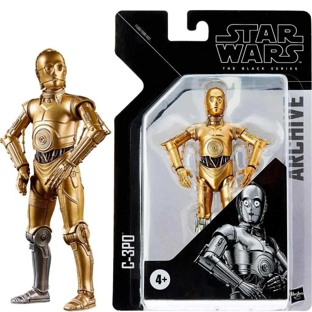 Hasbro star wars figurka 15cm black seies c-3po, f4369