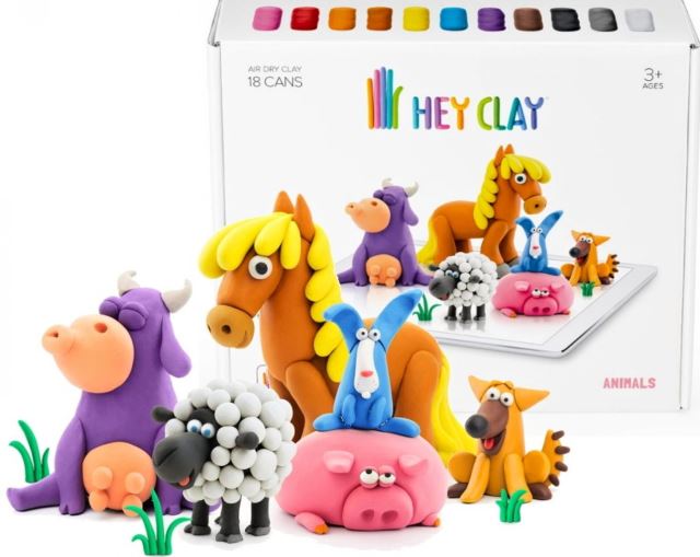 Modelína Hey Clay Zvieratá
