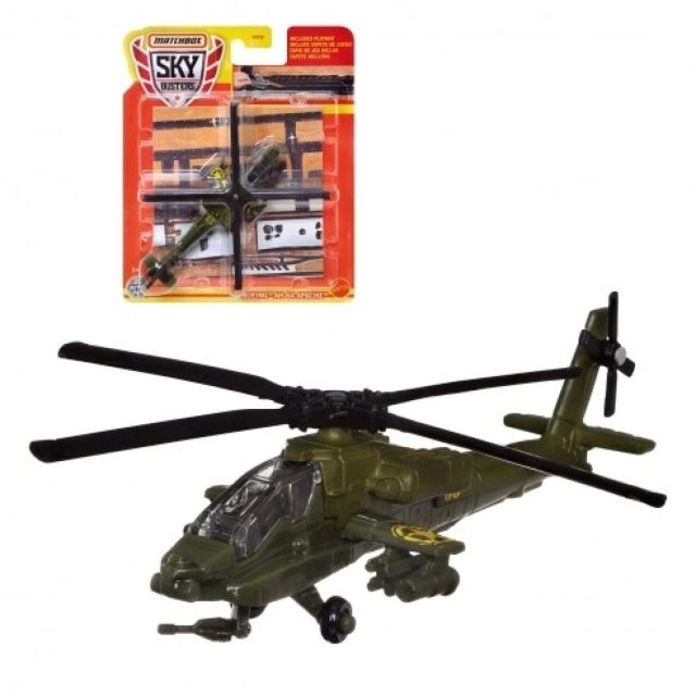 Mattel Matchbox® Skybusters Kovový model BOEING™ AH-64 APACHE™, HHT37