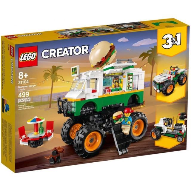 LEGO® CREATOR 31104 Hamburgerový monster truck