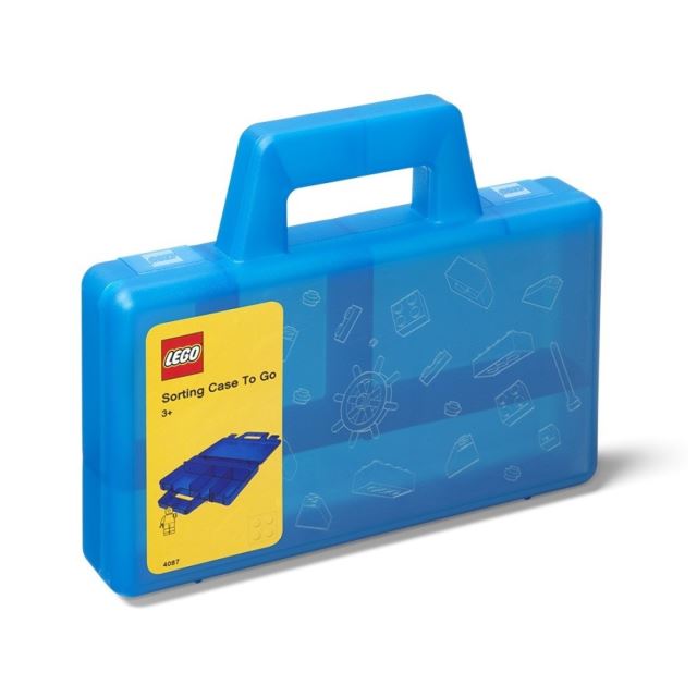 LEGO Úložný box TO-GO modrý
