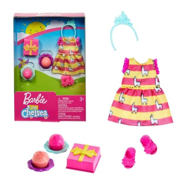 Mattel Barbie Chelsea oblečky a doplňky, GHV61