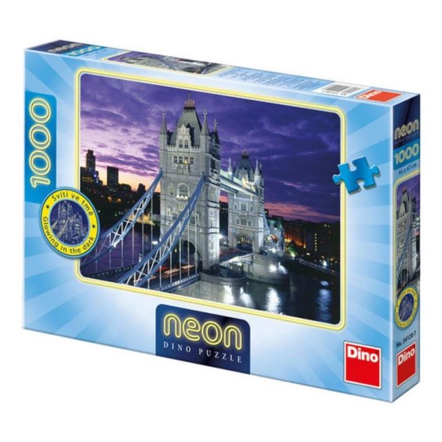 Puzzle Tower Bridge svítící ve tmě 1000d., Trefl