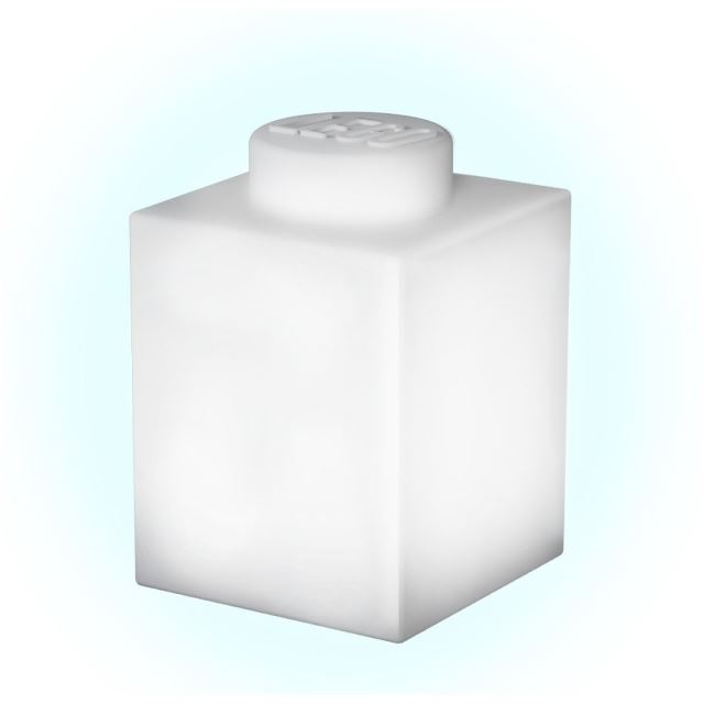LEGO® Classic Silikonová kostka noční světlo - bílá