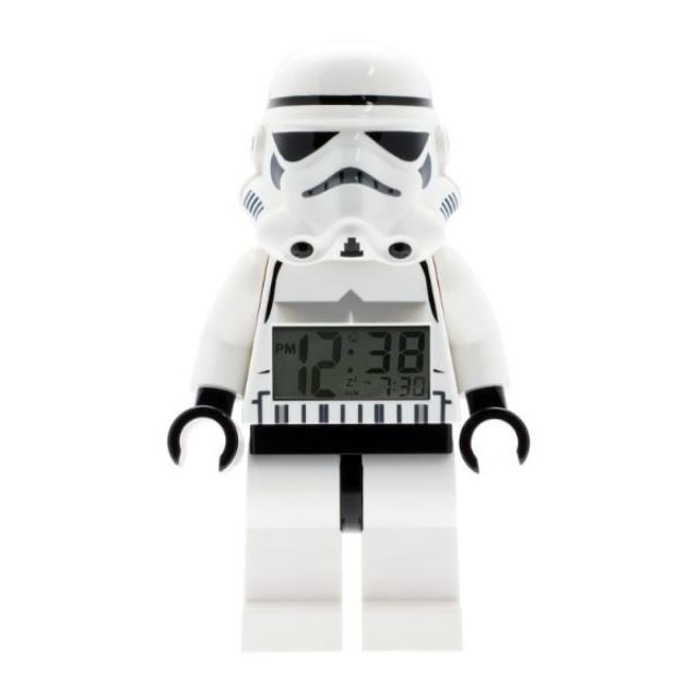 LEGO® Star Wars Stormtrooper hodiny s budíkem (poškozený obal)