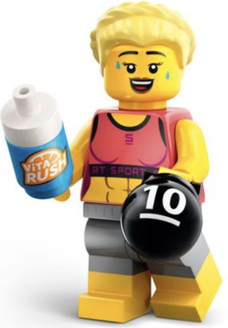 LEGO® 71045 Minifigúrka 25. série - Inštruktorka fitness