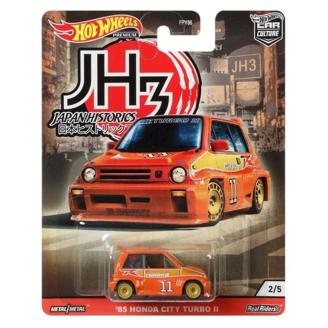 Hot Wheels ´85 HONDA CITY TURBO II 2/5, Mattel GJP83