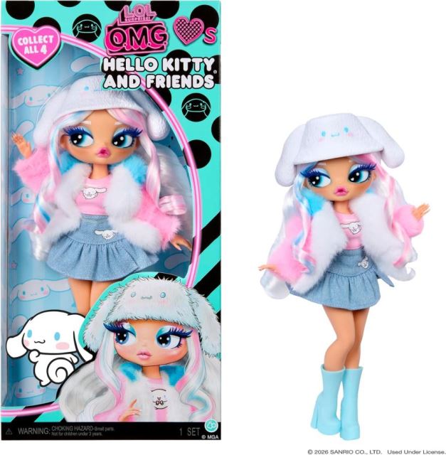 MGA L.O.L. Surprise! OMG Veľká ségra ako Hello Kitty - Cinnamoroll