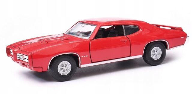 WELLY Kovový model 1:34 1969 PONTIAC GTO
