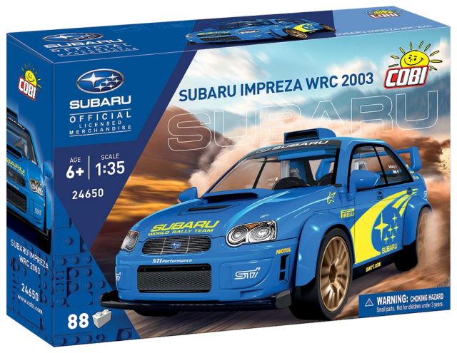 Cobi 24650 - Subaru Impreza WRC 2003, 1:35, 88 k
