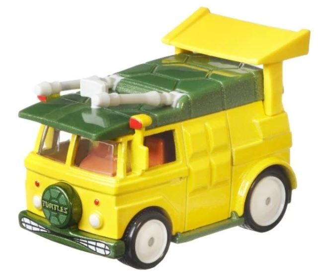 HW Prémiové auto Korytnačky Ninja Party Wagon, Mattel GJR50