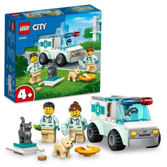 LEGO® CITY 60382 Veterinárna záchranka