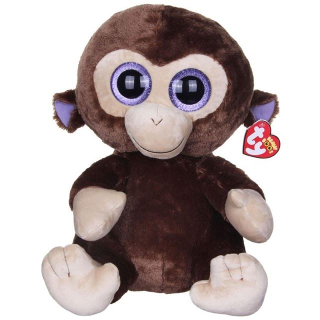 Plyšová opice Coconut s velkýma očima, 24cm