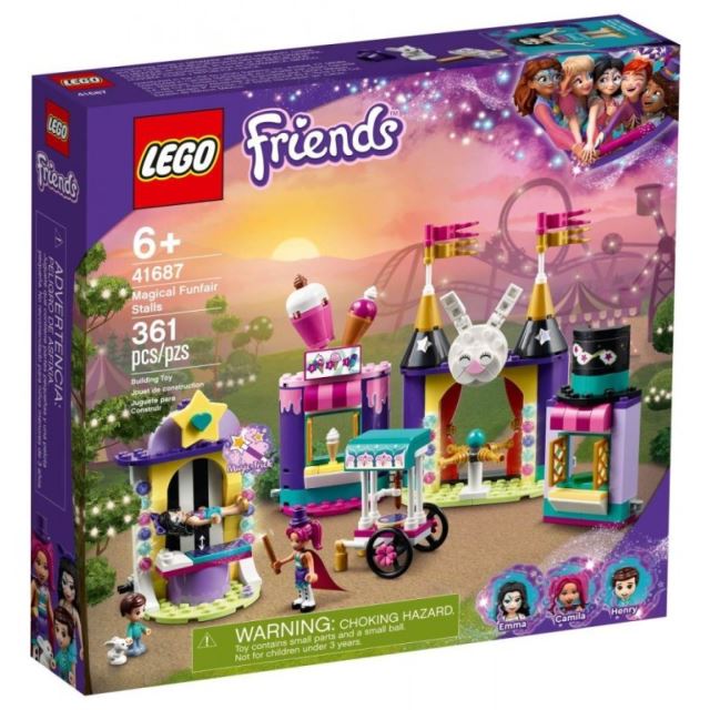 LEGO Friends 41687 Kouzelné pouťové stánky