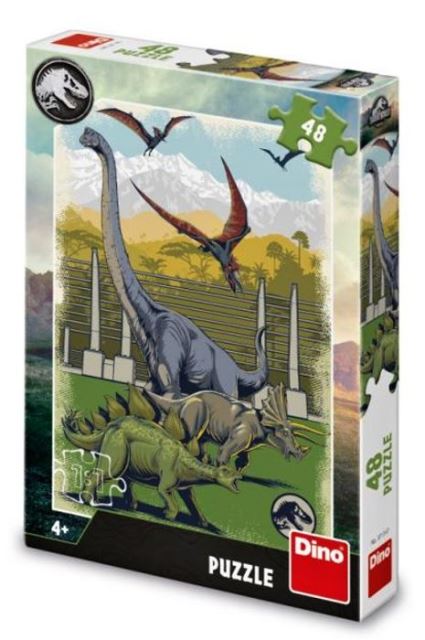 Dino Puzzle Jurský svět 48d.