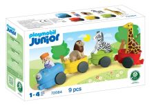 Playmobil 72084 JUNIOR: Vláčik so zvieratkami