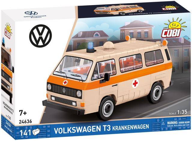 Cobi 24636 Volkswagen T3 Sanitka, 1:35