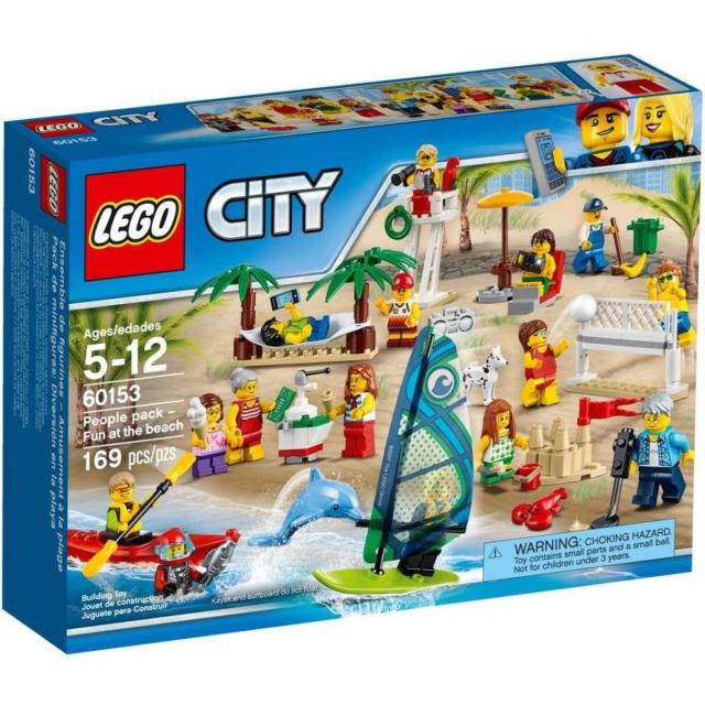 LEGO® CITY 60153 Sada postav - Zábava na pláži