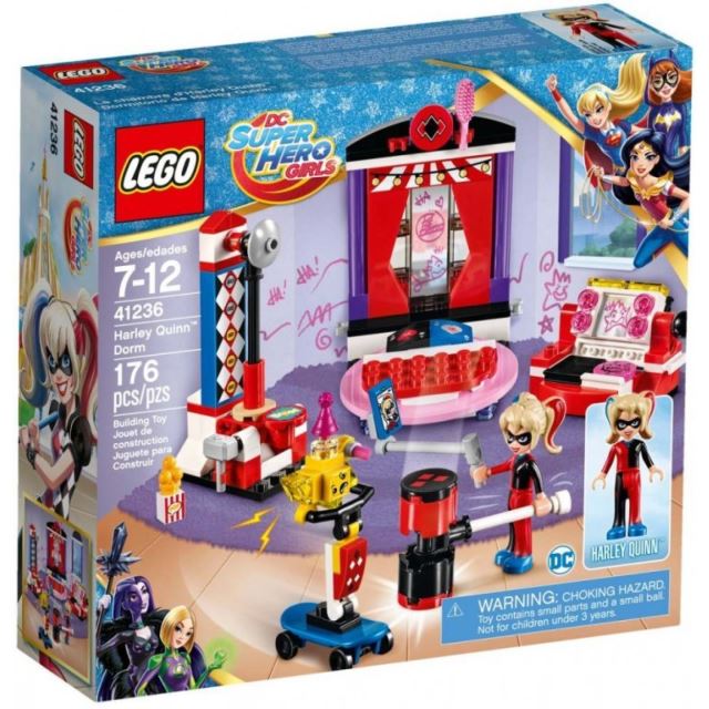 LEGO DC Super Hero Girls 41236 Studentská kolej Harleyn Quinn