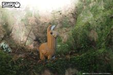 EUGY Lama 3D kartónová skladačka (6)