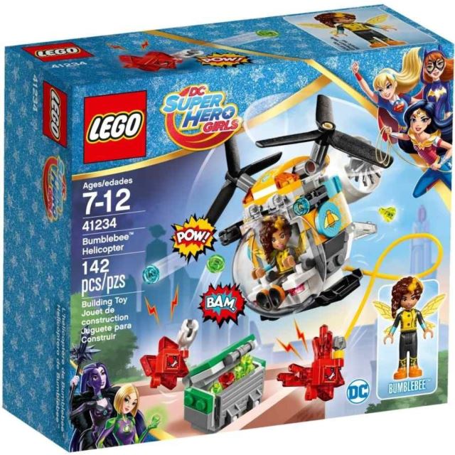 LEGO DC Super Hero Girls 41234 Bumblebee™ a helikoptéra