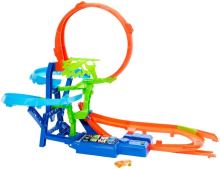 Mattel Hot Wheels® Stunt Tracks srážka ve vzduchu dráha, JFD12