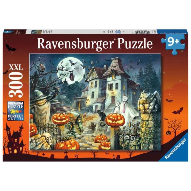 Ravensburger 13264 Puzzle Strašidelný dom 300 dielikov XXL
