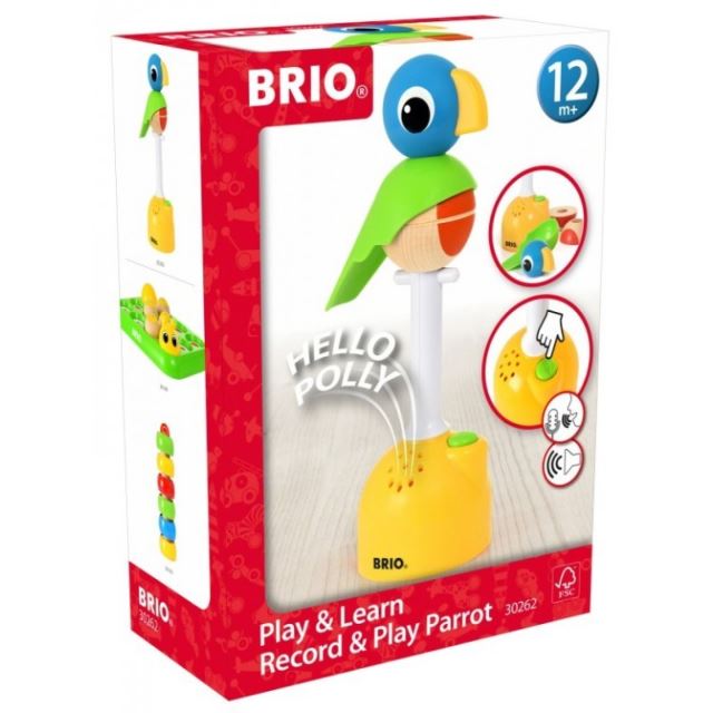 BRIO 30262 Papoušek s nahráváním zvuku